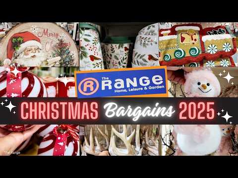 Видео: THE RANGE Рождество 2025 | Первый взгляд на НОВУЮ коллекцию! 🎄 Покупайте вместе со мной ✨