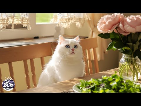 Видео: Расслабляющая музыка для кошек от беспокойства! Помогите кошкам заснуть и расслабиться — умиротво...