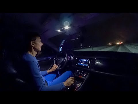 Видео: За рулем KODIAQ. Анапа-Ростов-на-Дону (460км) Из лета в зиму на летней резине.