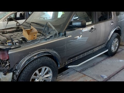 Видео: снятие мотора лендровер дискавери3 без снятия кузова.