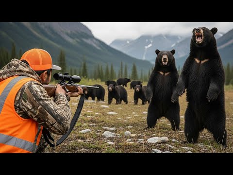 Видео: Как американские охотники и фермеры справляются с миллионами медведей | Охота на кабанов