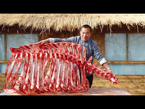 Видео: ГОВЯЖЬИ РЕБРЫШКИ, едим МЯСО и КОСТИ, так Вкусно и Делитесь с семьей | дядя сельский гурман