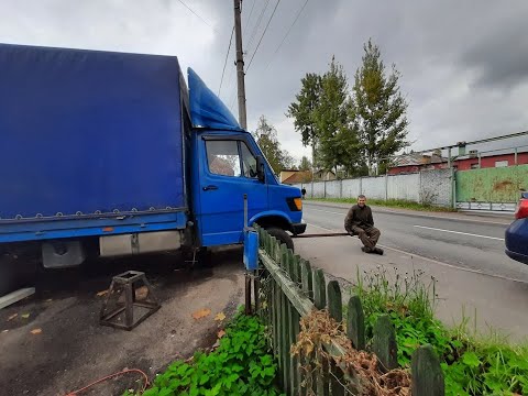 Видео: Ремонт рамы на Мерседес т1