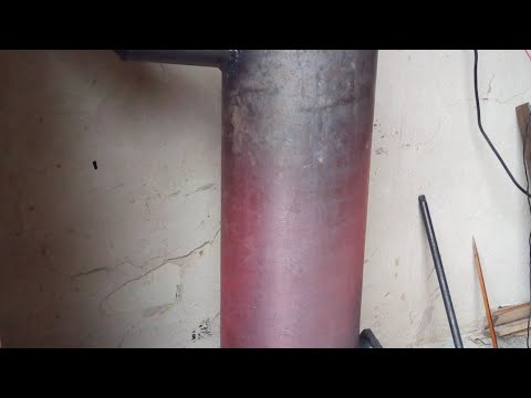 Видео: Обзор печи на отработке