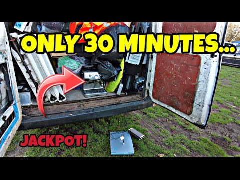 Видео: У меня было всего 30 минут на распродаже в багажнике автомобиля, и я сорвал ДЖЕКПОТ!
