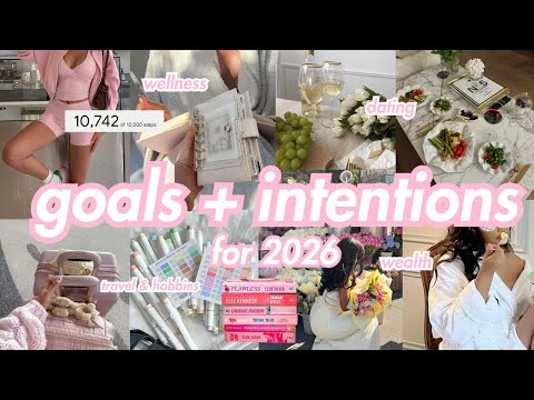Видео: 40 идей для целей на 2026 год: намерения, которые сделают 2026 год вашим ЛУЧШИМ годом | Рокси Дже...