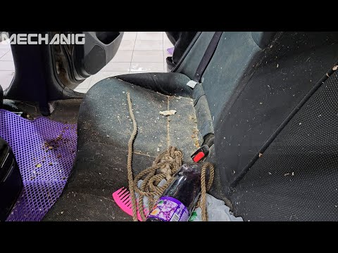 Видео: Жесть на СТО. #123. Устроили помойку в машине!!! Приколы на СТО!