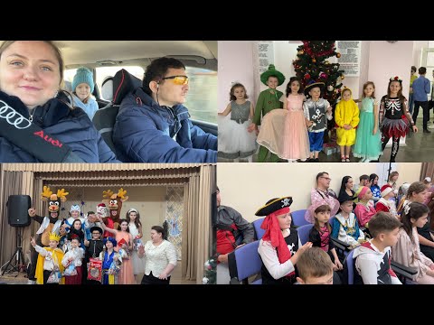 Видео: Новогодний утренник в школе.