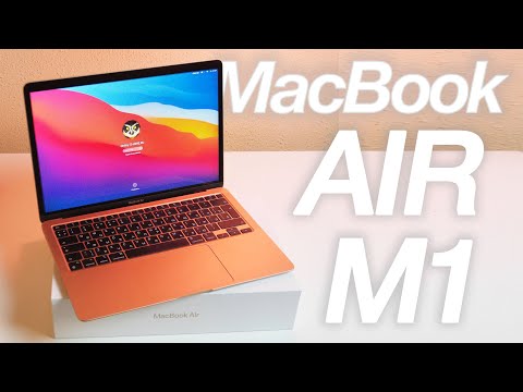 Видео: MacBook Air M1 (2020): РАСПАКОВКА, НАСТРОЙКА И ПЕРВЫЕ ВПЕЧАТЛЕНИЯ