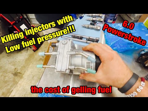Видео: Потеря форсунок из-за низкого давления топлива