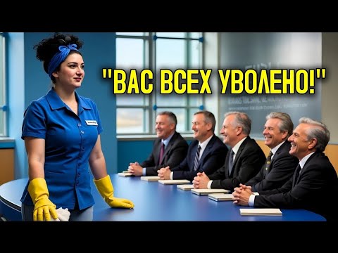 Видео: Они Насмехались Над Уборщицей, Но В Конце Именно Она Всех Их Уволила