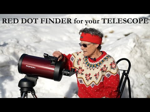 Видео: КРАСНАЯ ТОЧКА-ИСКАТЕЛЬ ДЛЯ ВАШЕГО ТЕЛЕСКОПА