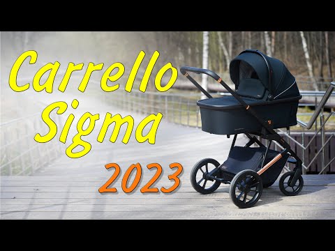 Видео: Обзор детской коляски Carrello Sigma 2023 @koliaskid.ru, @kolyaska.777 ТЦ Аэробус Москва