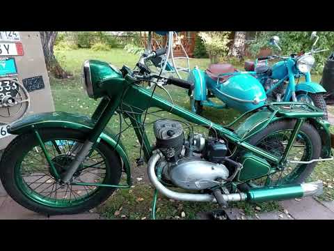 Видео: ИЖ-350  1950г. Установка  оригинальных запчастей.