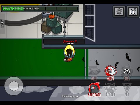 Видео: Играю за Предателя в Among Us