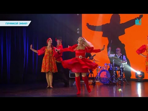 Видео: Премьера песни "Русский сарафан" на канале Теледом | Inessa и шоу-балет "De Luxe" | Звездная страна