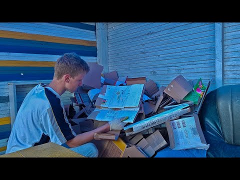 Видео: Есть ли СМЫСЛ собирать МАКУЛАТУРУ за ДЕНЬГИ ?