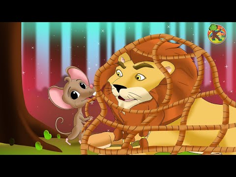 Видео: Лев и мышь | KONDOSAN На русском - Сказки для детей - Pусский сказки