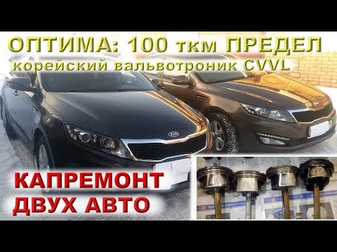 Видео: KIA OPTIMA: Дабл-трабл 2.0 CVVL (Киров + Москва)