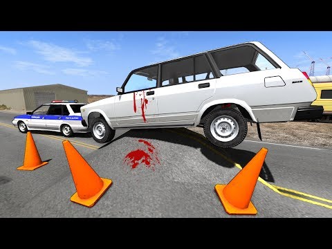 Видео: РУССКАЯ КОЧКА ПРИВЕЛА К ТРАГЕДИИ! ДОРОГИ БЕЗ РЕМОНТА | BeamNG.drive