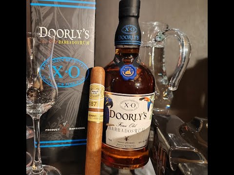 Видео: Выпуск №164 - Ром Doorlys XO и сигара Romeo y Julieta 1875 Connecticut Nicaragua