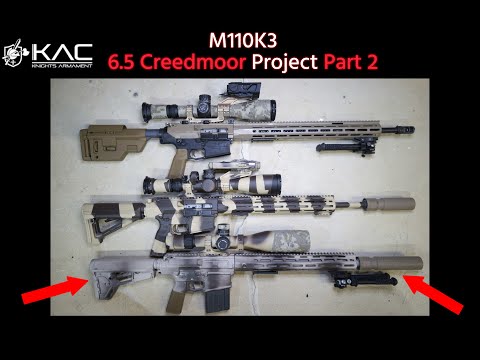 Видео: Проект KAC M110K3 6.5 Creedmoor, часть 2 | Установка и полная сборка URX4