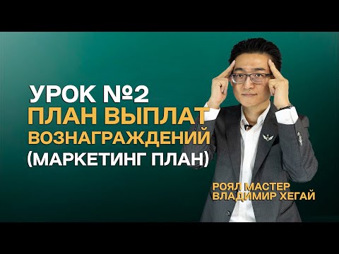 Видео: Урок №2 | План Выплат Вознаграждений (Маркетинг План) - Владимир Хегай | Атоми Казахстан