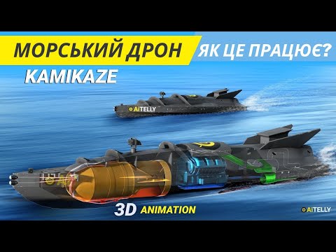 Видео: МОРСЬКИЙ ДРОН-КАМІКАДЗЕ "МАЛЮК" | ЯК ЦЕ ПРАЦЮЄ?