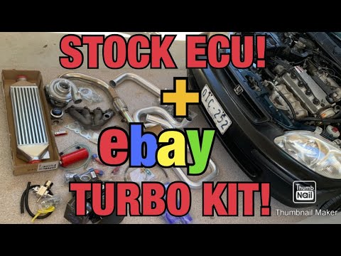 Видео: Турбокомплект D16 EBAY - штатный блок управления, без настройки!