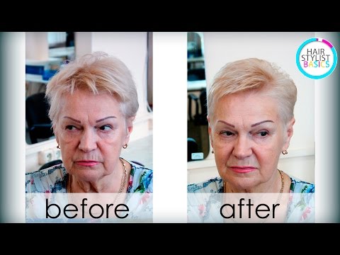 Видео: haircut for adult women (Стрижка для женщин в возрасте) tutorial 24