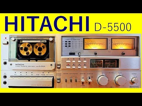 Видео: Hitachi D-5500. Воскрешение легенды !!!