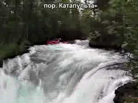 Видео: Жом-Болок Ока саянская 2010 extreme rafting in Russia