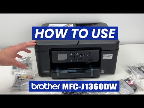 Видео: Как использовать Brother MFC-J1360DW — пошаговое руководство