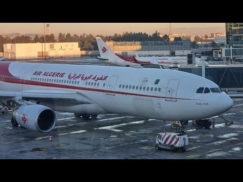 Видео: Airbus A330-200 а/к Air Algerie | Рейс Алжир — Йоханнесбург