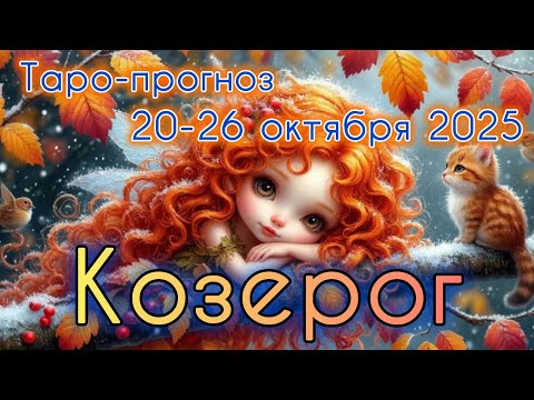 Видео: КОЗЕРОГ ♑️ ТАРО-ПРОГНОЗ НА НЕДЕЛЮ 20-26 ОКТЯБРЯ 2025