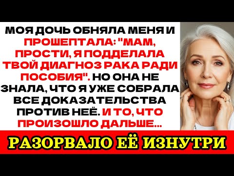 Видео: Дочь призналась: "Мама, я подделала твой рак для пособия!" — но я уже стояла с уликами в суде!