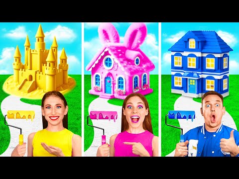 Видео: Домики Одного Цвета Челлендж | Смешные Cитуации