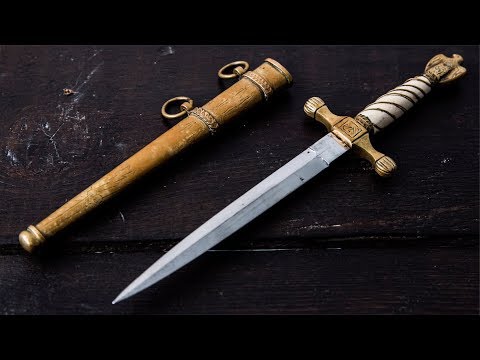 Видео: Немецкий морской кортик образца 1938 года и его уникальная миниатюра, перезалив от 31.05.18