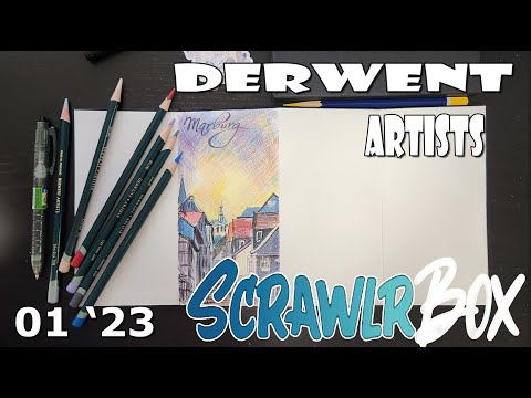 Видео: Derwent Artists небольшой обзор