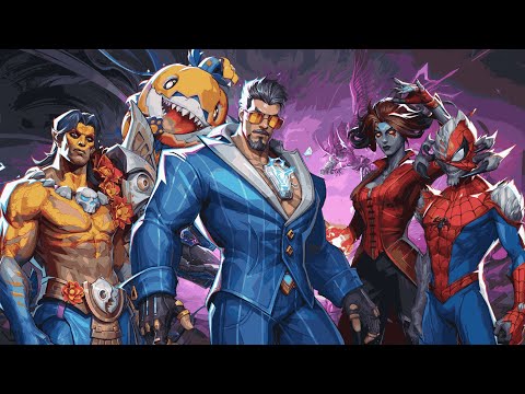 Видео: ВСЕ НОВЫЕ СКИНЫ MARVEL RIVALS! Big Shot The Queen Of The Dead Man-Spider Jeff O'Lantern Phantom Tide