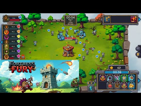 Видео: Fortress Fury - ЗАЩИТА БАРАКА
