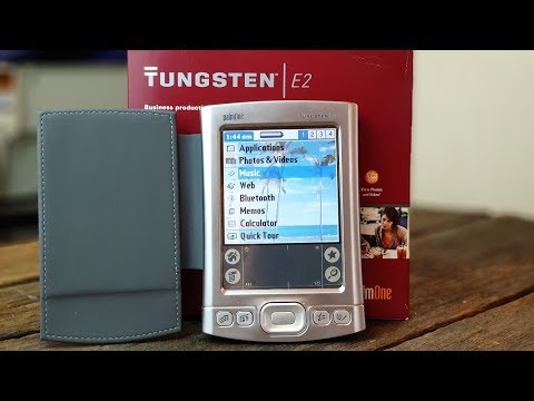 Видео: Palm Tungsten E2: мой рабочий КПК (2005) – ретроспектива