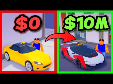 Видео: Полное завершение + 10 МИЛЛИОНОВ ДОЛЛАРОВ в Taxi Boss (Roblox)