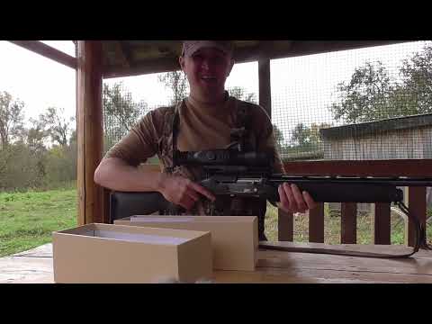 Видео: Ночной цифровой прицел Veber DigitalHunt R50X4 18 HD Plus на гладкий ствол МР-155.Обзор и пристрелка