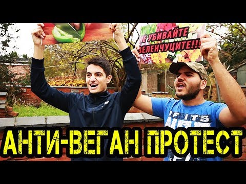 Видео: АНТИ-ВЕГАН ПРОТЕСТ