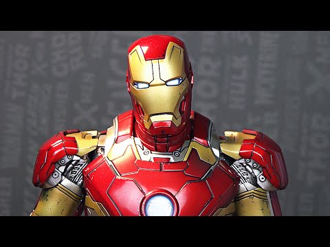 Видео: ЖЕЛЕЗНЫЙ ЧЕЛОВЕК от Hot Toys (Mark 43)