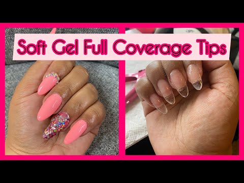 Видео: Нанесение мягких гелевых накладок Amazon с полным покрытием