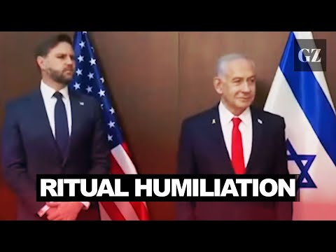 Видео: Кнессет Израиля и Нетаньяху унижают вице-президента Дж. Д. Вэнса