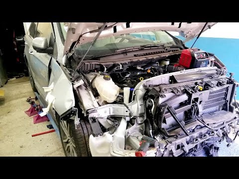 Видео: Ford Edge. Рестайлинг.  Лобовой. Разборка.
