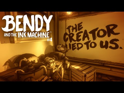 Видео: Bendy and the Ink Machine ► Победа над Алисой! ► #4